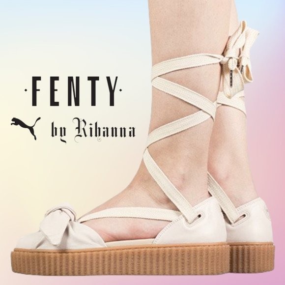 PUMA FENTY by Rihanna Bow Creeper Sandal SIZE 7 - Picture 2 of 6